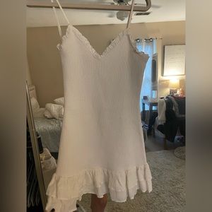 Cotton Candy LA white drill dress